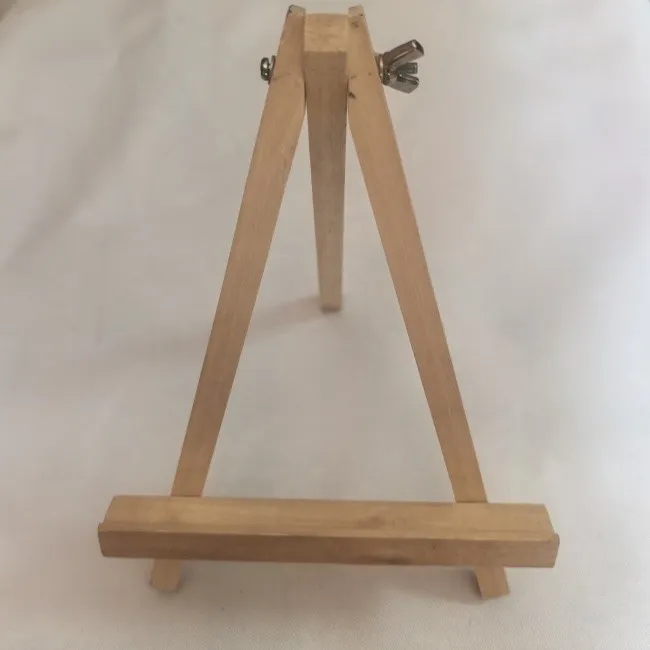 Wood Mini Stand Displaying Easel