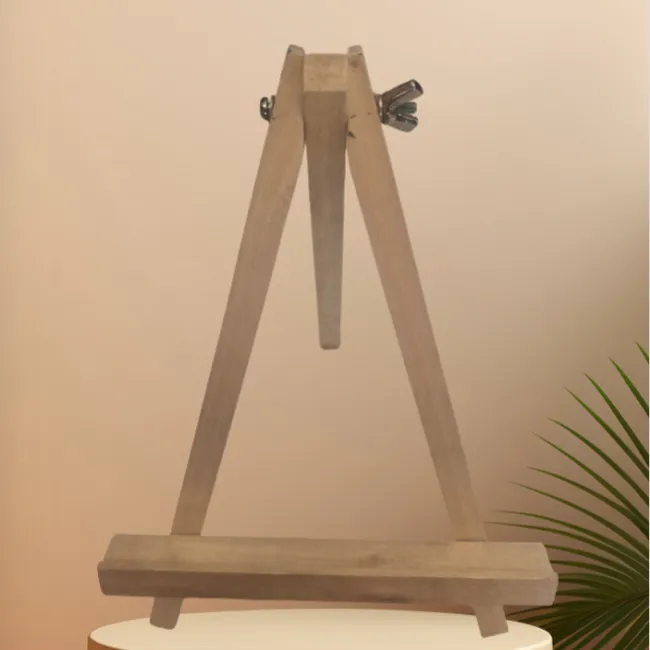 Wood Mini Stand Displaying Easel